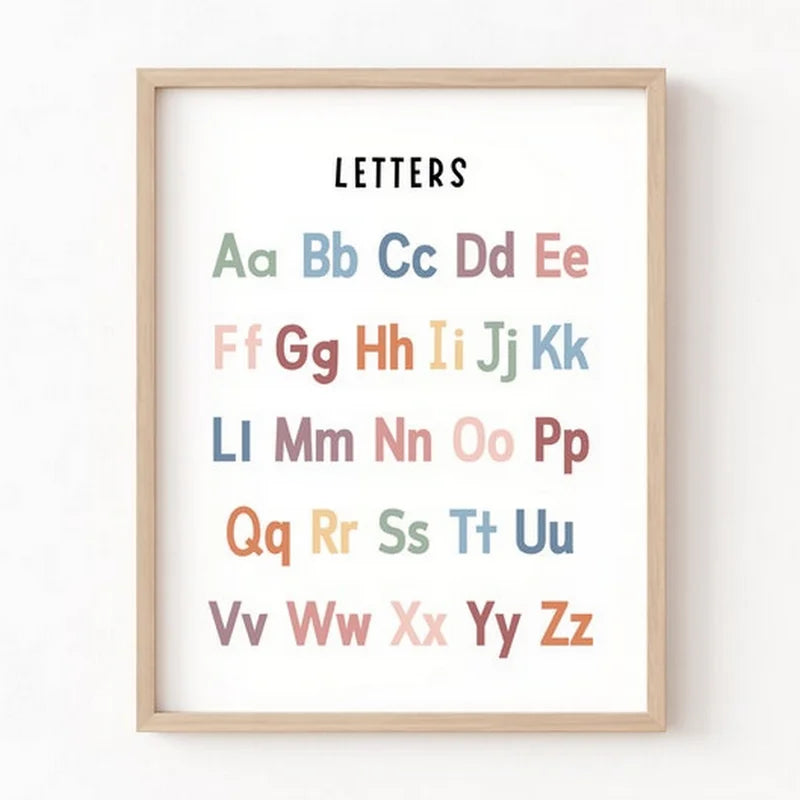 Kids' Educational Wall Decoration Frame