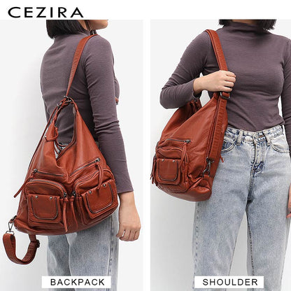 CEZIRA Large Soft Casual Women Bags