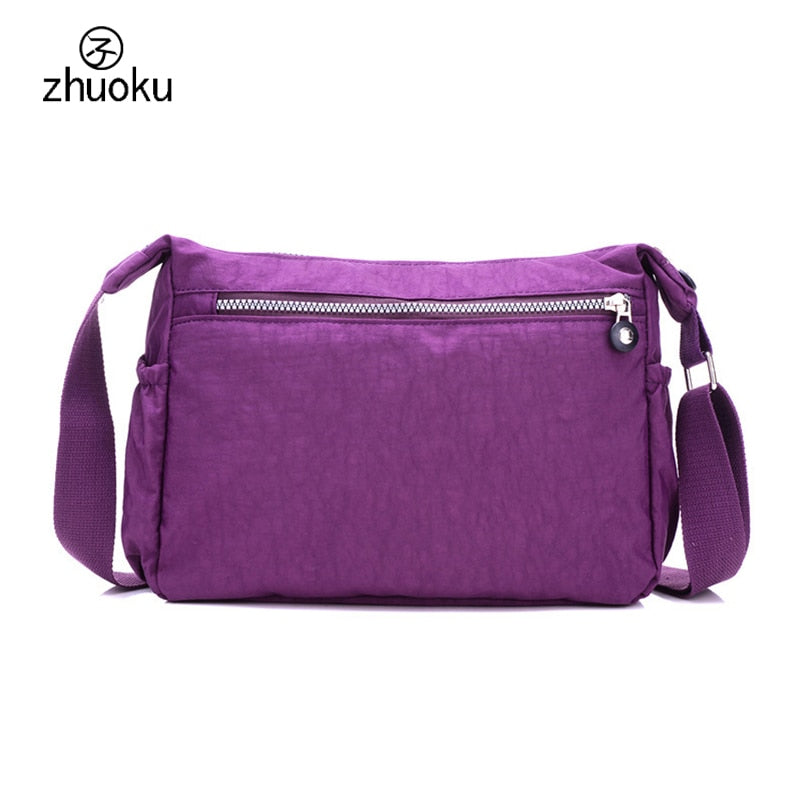 Women Messenger Mini Nylon Handbag