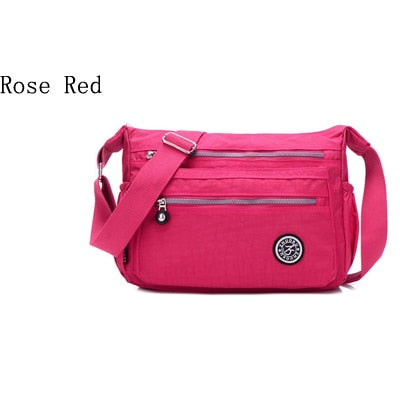 Women Messenger Mini Nylon Handbag