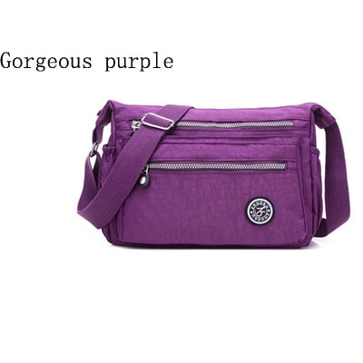 Women Messenger Mini Nylon Handbag