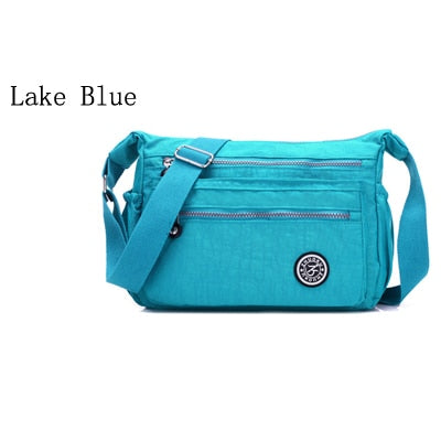 Women Messenger Mini Nylon Handbag