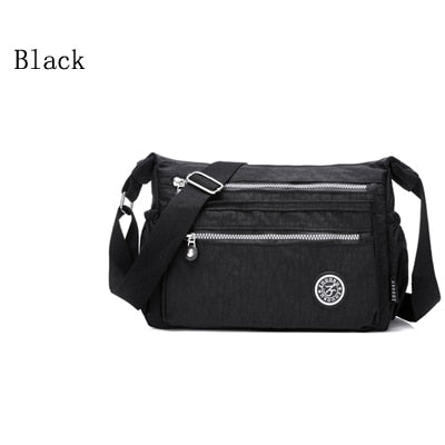 Women Messenger Mini Nylon Handbag