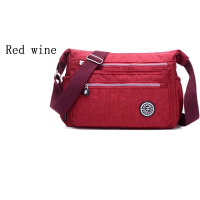 Women Messenger Mini Nylon Handbag