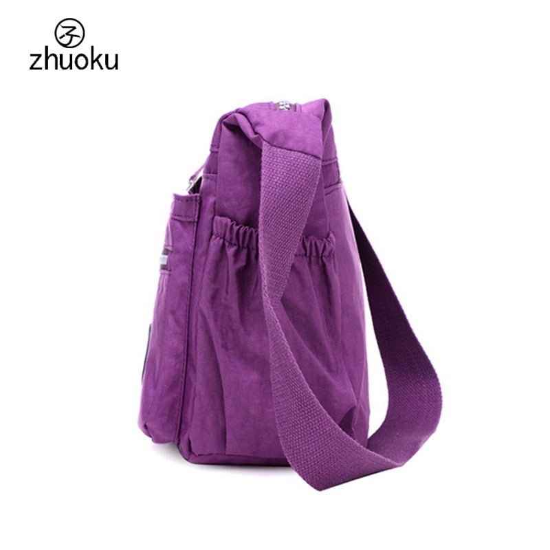 Women Messenger Mini Nylon Handbag