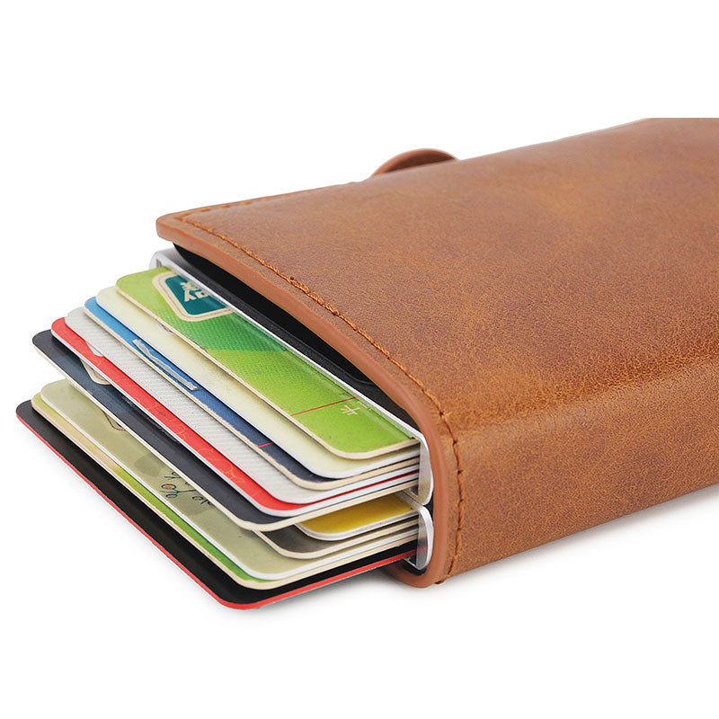 Top Quality Rfid Wallet Men Money Bag